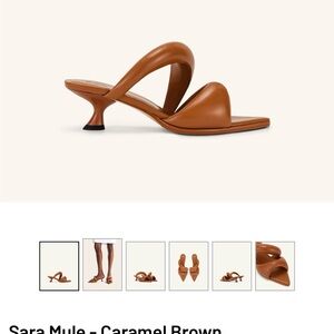 JW PEI Caramel Brown Mules